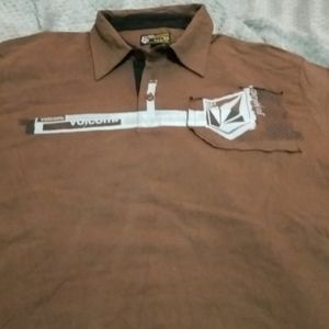 Volcom  vintage polo shirt Large  great condition